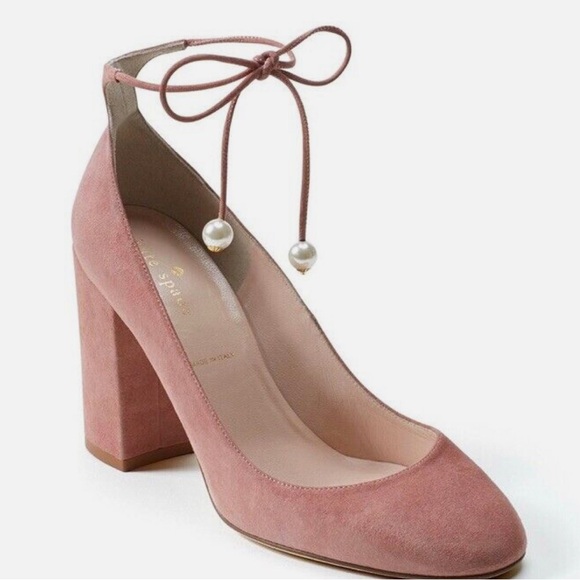kate spade Shoes - kate spade gena heels 7.5 blush pink